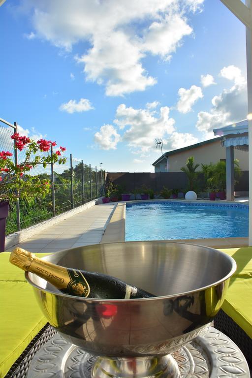 Villa Amethyste Avec Grande Piscine Privee, Jardin Clos, Parking Prive Le Robert Exterior photo